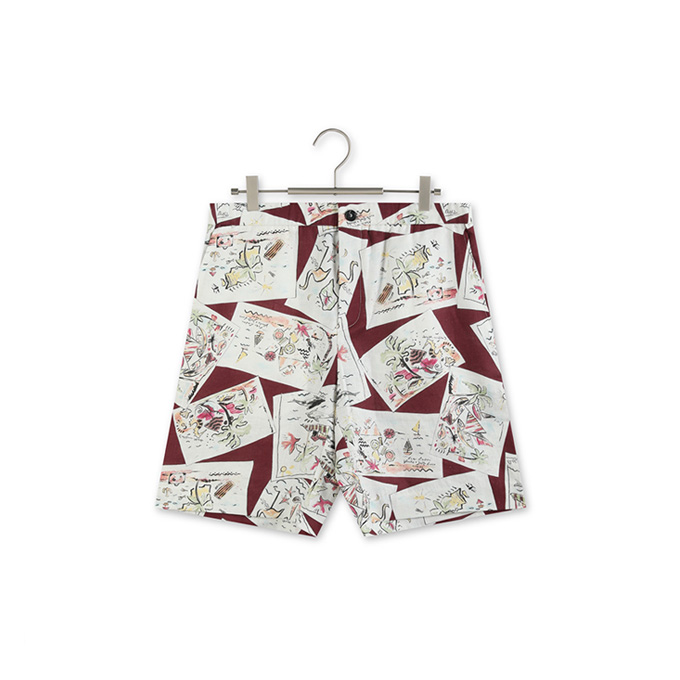 loro piana 26ss vacation collection linen resort shorts